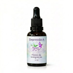 Frasco do floral Depressão A da Florais da Integração 30 ml