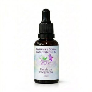 Frasco do floral Insônia e Sono Intermitente A da Florais da Integração 30 ml